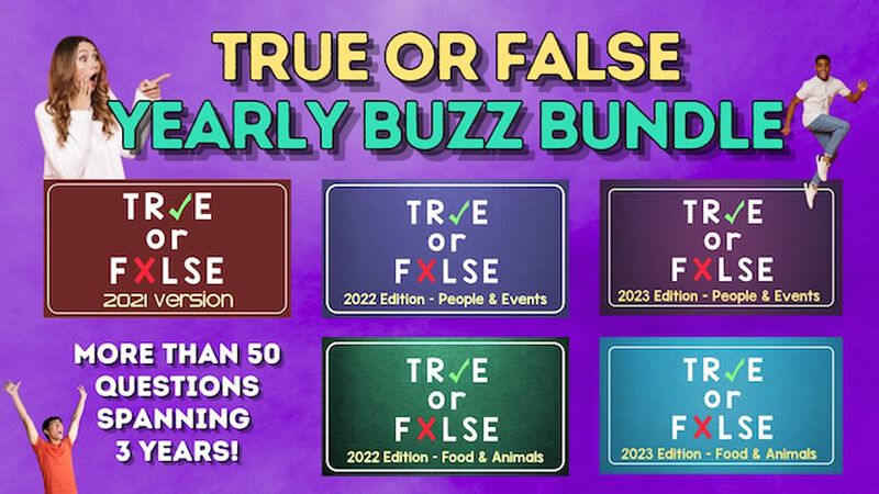 True or False: Yearly Buzz Bundle